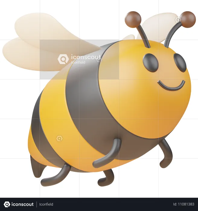 Honeybee  3D Icon