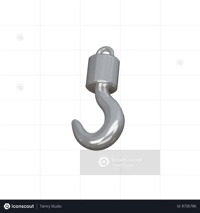 Hook  3D Icon