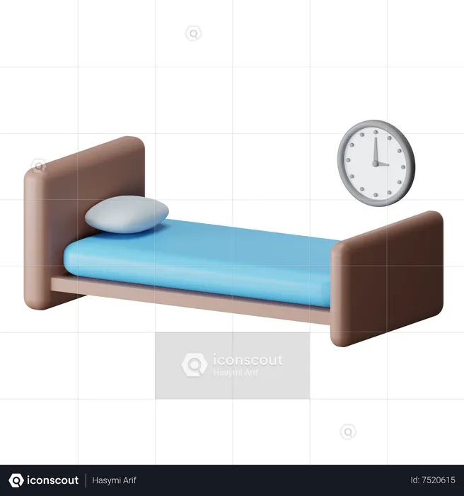 Hora de dormir  3D Icon