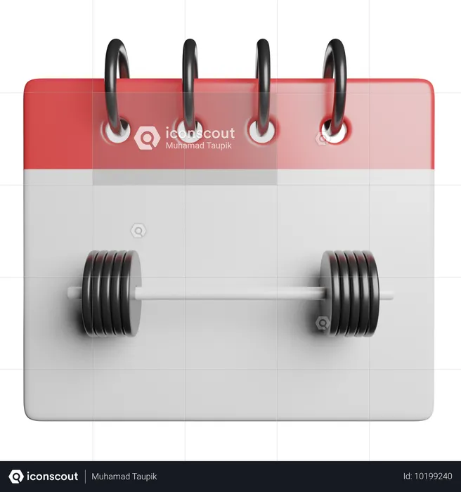 Horario de gimnasio  3D Icon