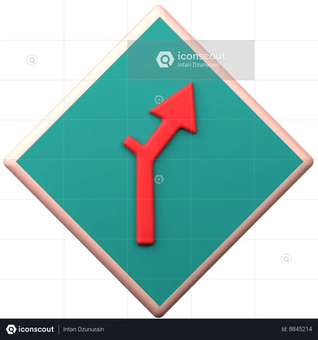 Horizontal Alignment  3D Icon