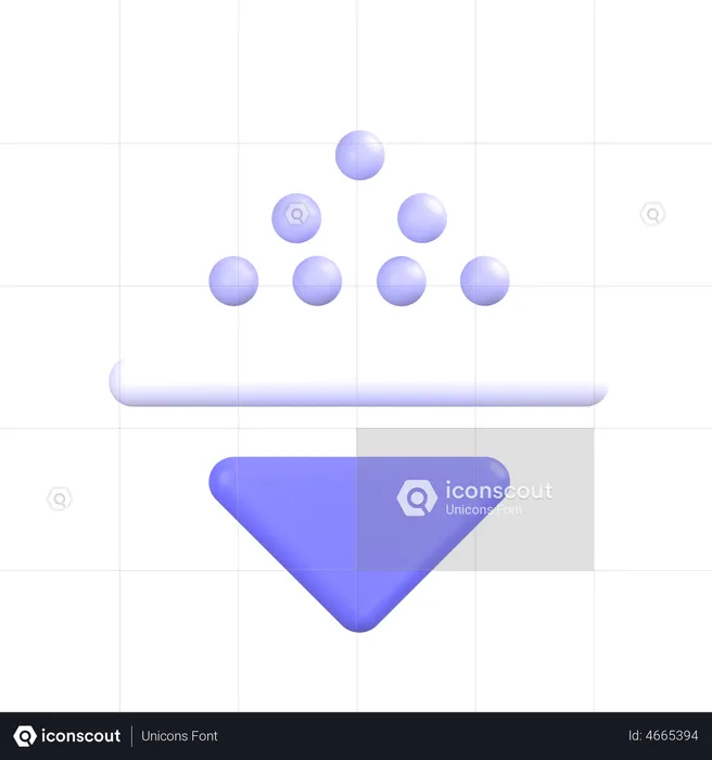 Horizontal Flip  3D Icon