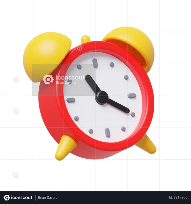 Horloge  3D Icon