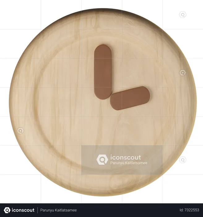 Horloge  3D Icon