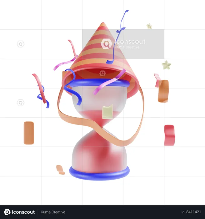 Horloge et minuterie  3D Icon