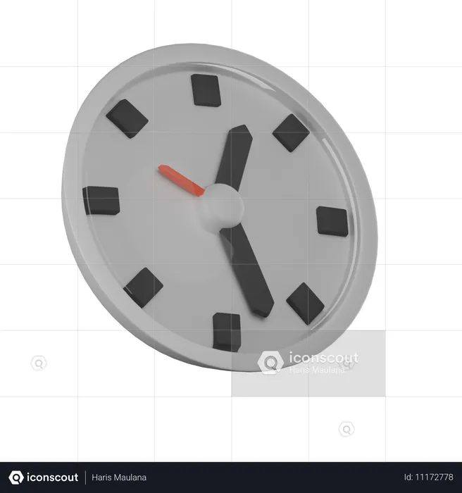 Horloge murale  3D Icon