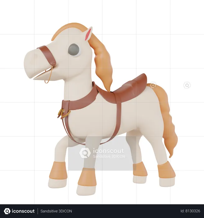 Horse  3D Icon