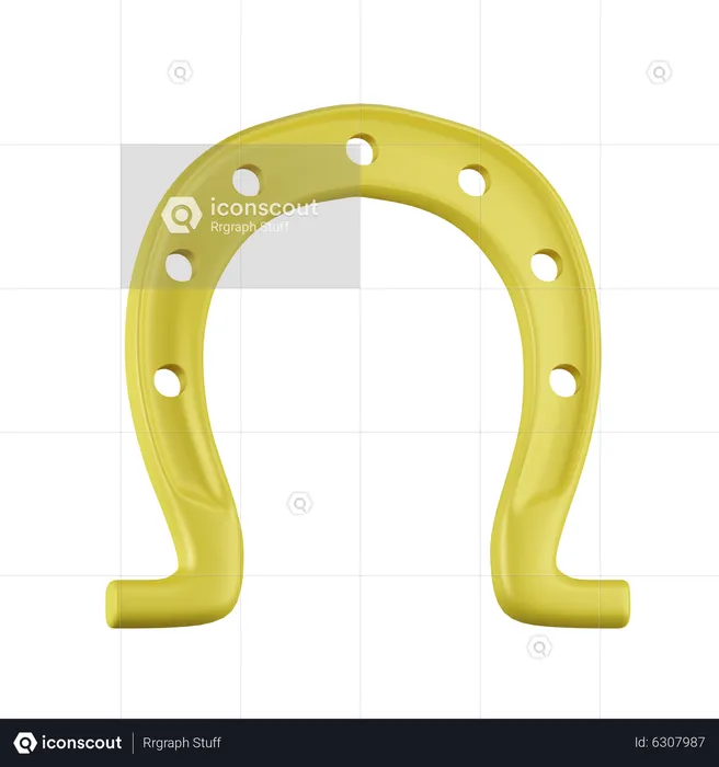 Horse Shoe  3D Icon