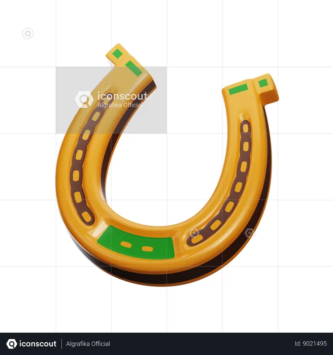 Horse Shoes  3D Icon