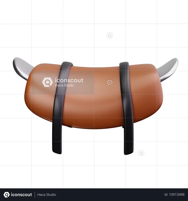 Horseback  3D Icon