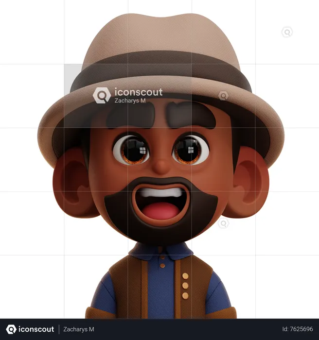 HORSEMAN PLAYER  3D Icon
