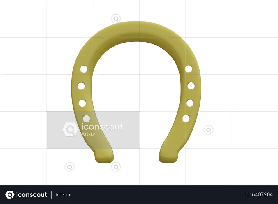 Horseshoe  3D Icon