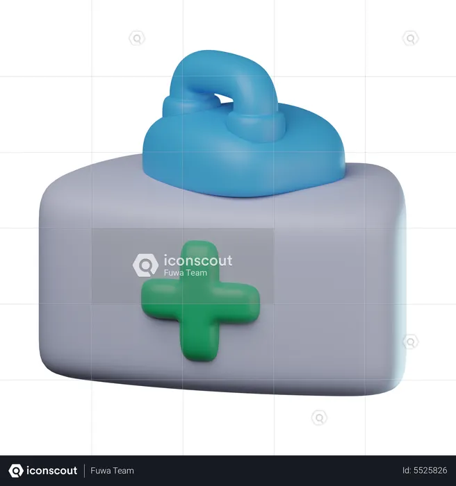 Hospital Reception  3D Icon