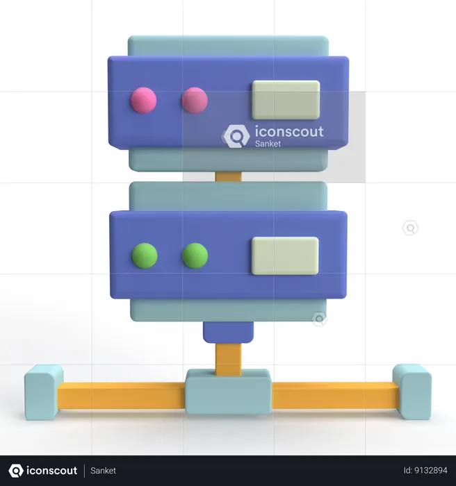 Hosting  3D Icon
