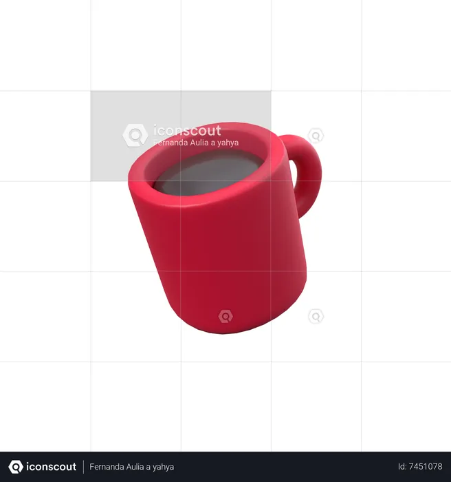 Hot Choco Drink  3D Icon