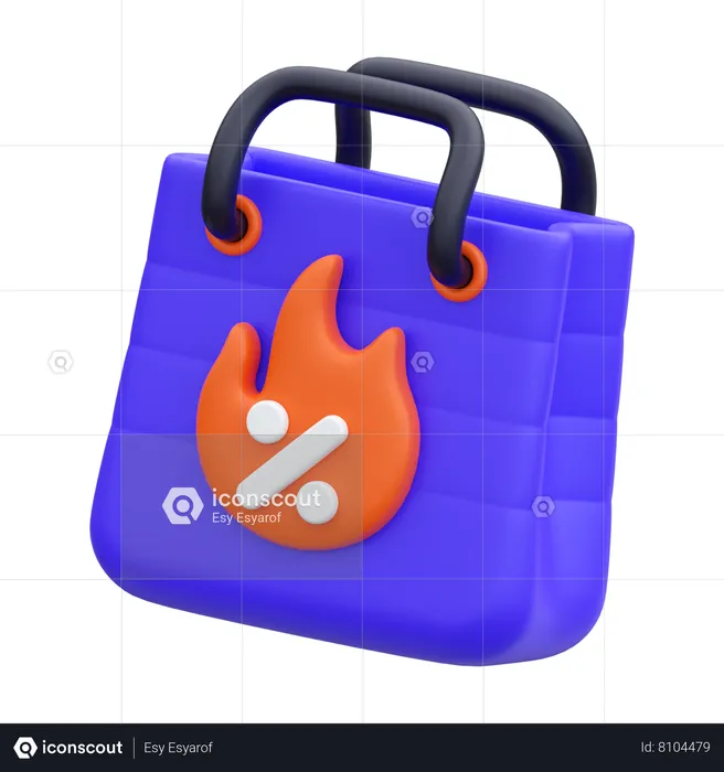 Hot Deal  3D Icon