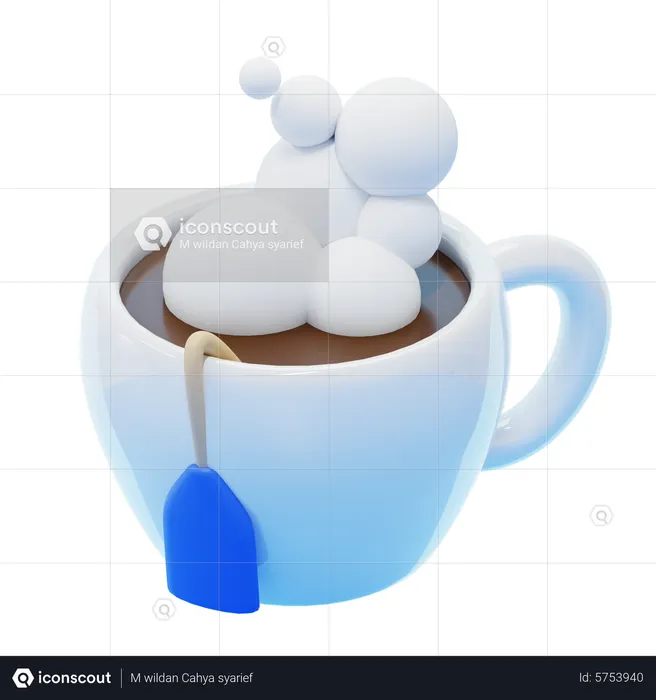 HOT DRINK  3D Icon
