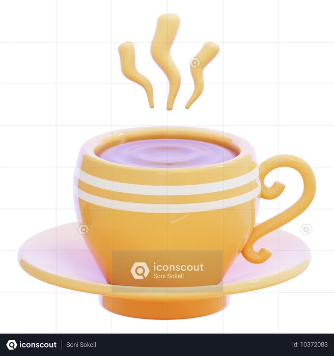 Hot Drink  3D Icon