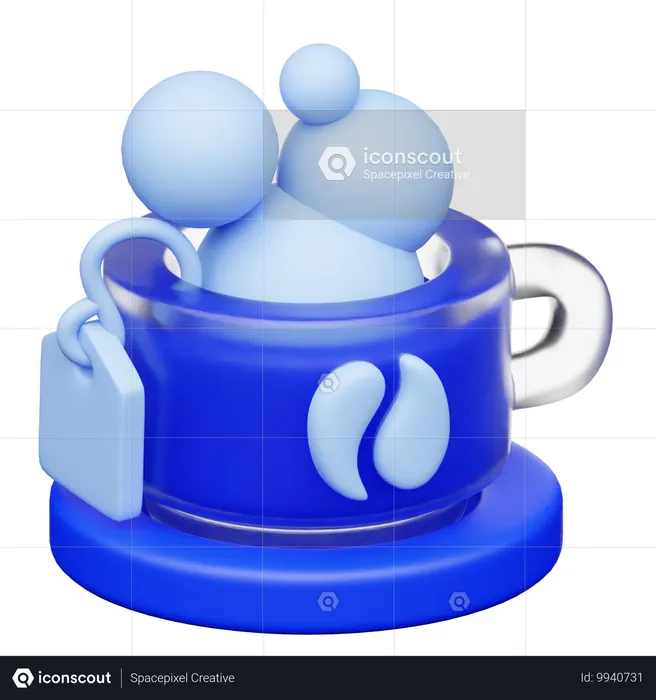 Hot Drink Coffee  3D Icon