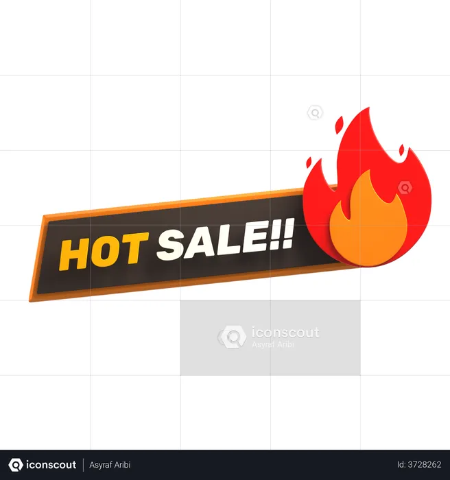 Hot Sale Square  3D Illustration