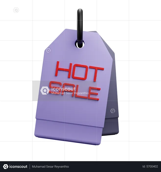 Hot Sale Tag  3D Icon