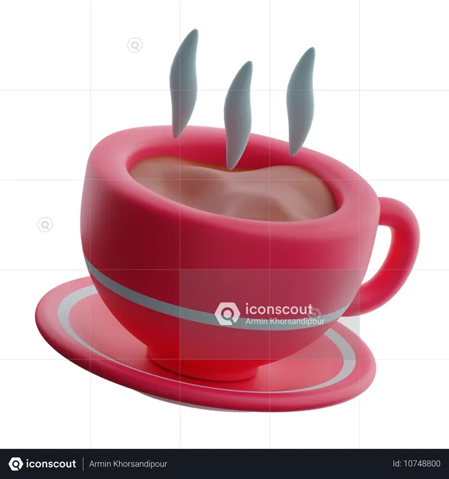 Hot Tea  3D Icon