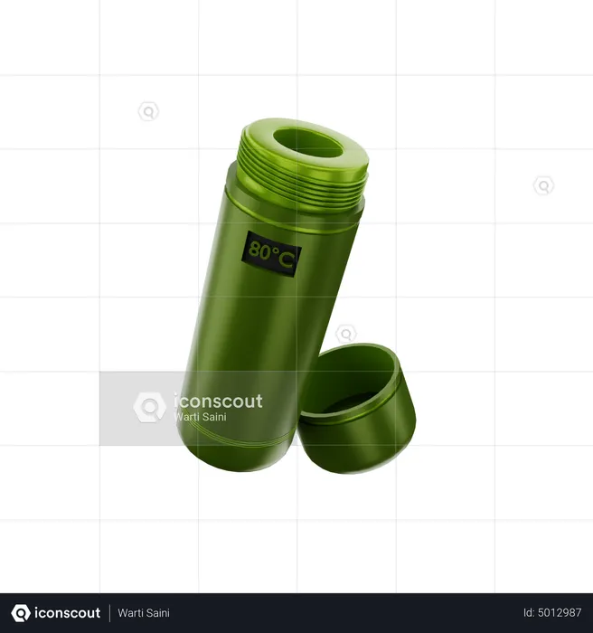 Hot Thermos  3D Icon