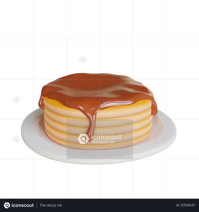 Hotcakes  3D Icon