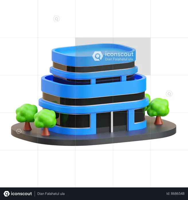 Hotel  3D Icon