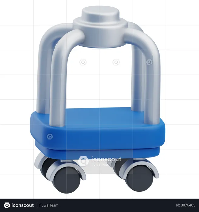 Chariot d'hôtel  3D Icon
