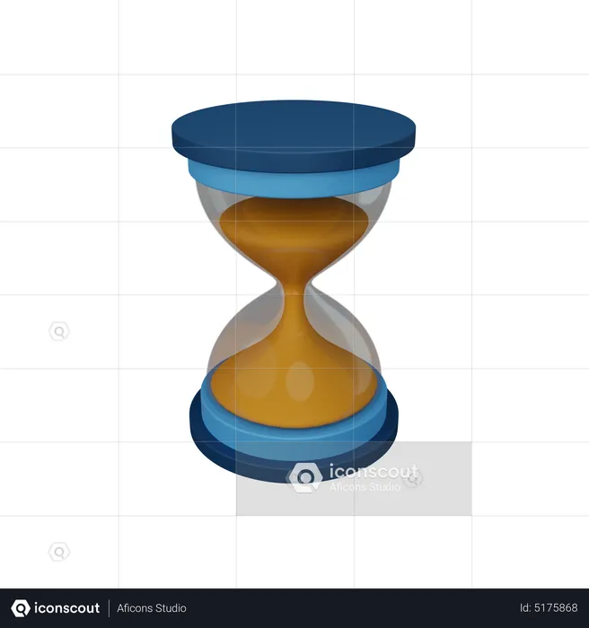 Hour glass  3D Icon