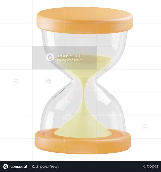 Hourglass  3D Icon