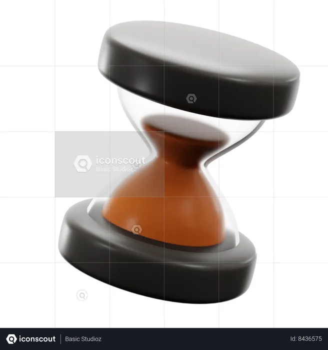 Hourglass  3D Icon