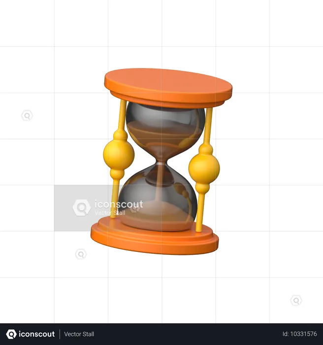 Hourglass  3D Icon