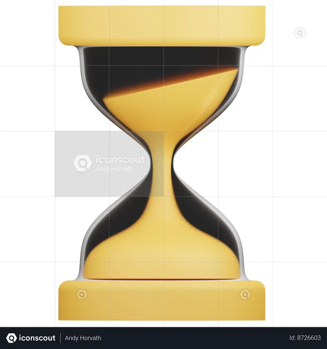 Hourglass  3D Icon