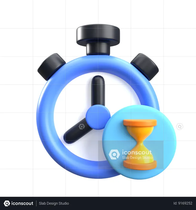 Hourglass  3D Icon