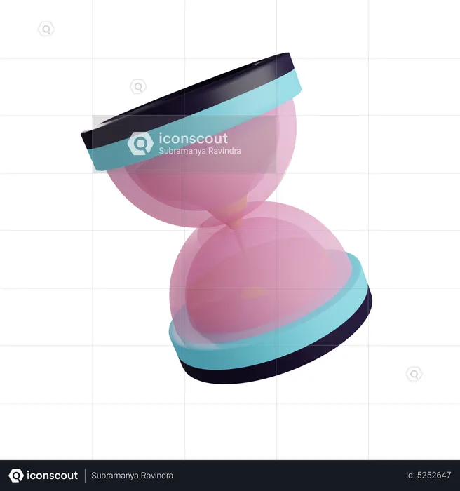 Hourglass  3D Icon