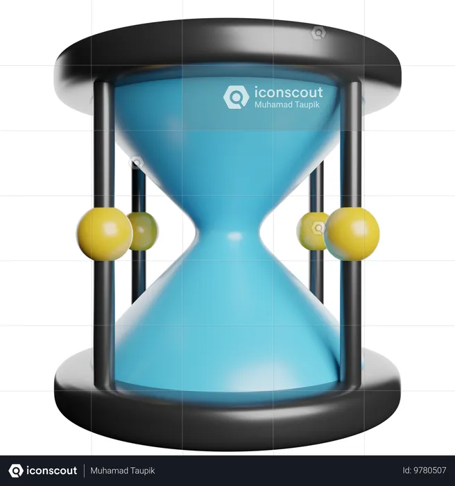 Hourglass  3D Icon