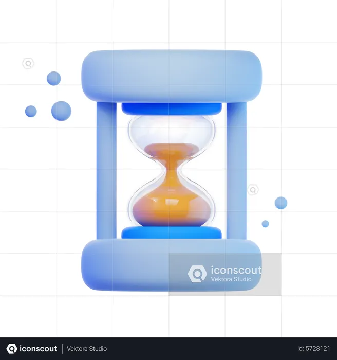 Hourglass  3D Icon