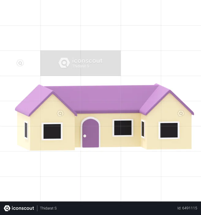 House  3D Icon