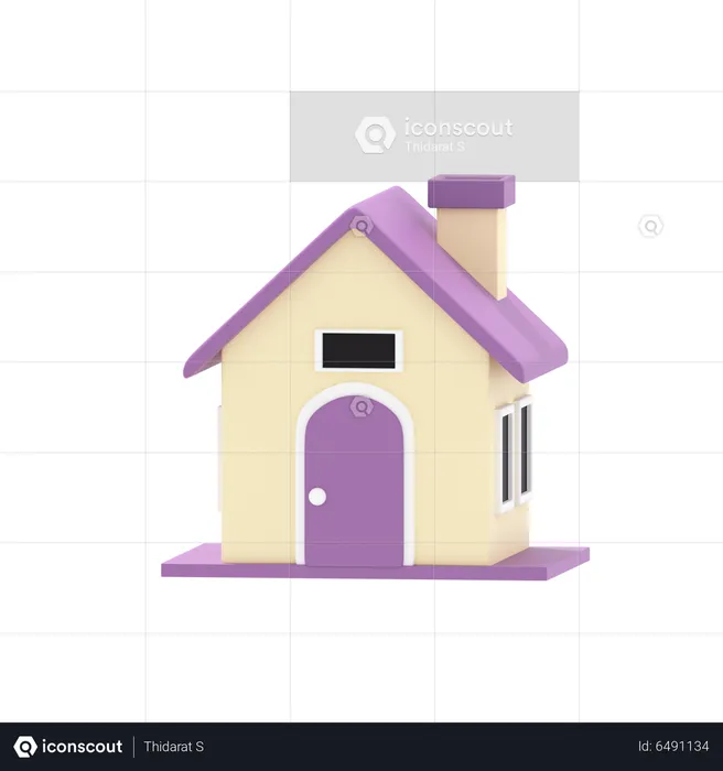 House  3D Icon