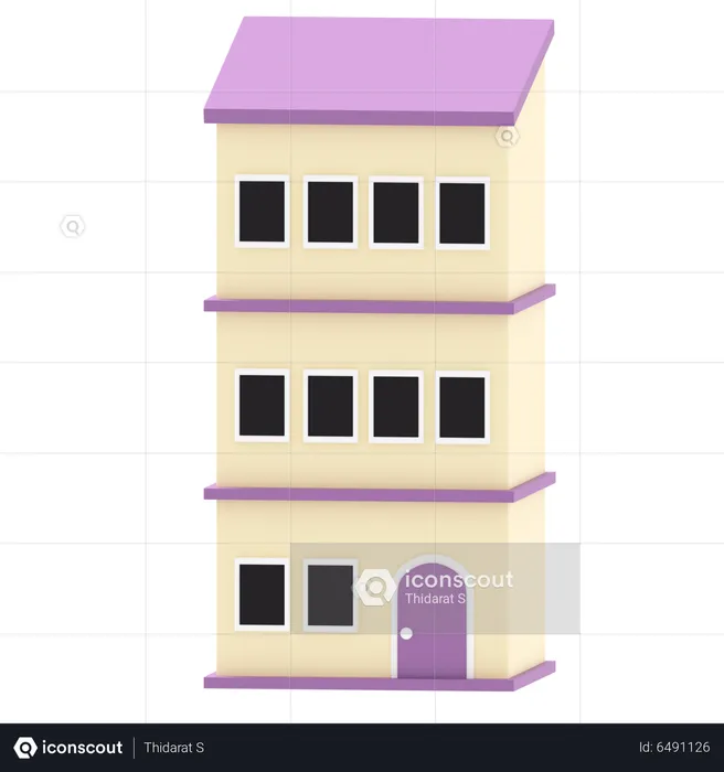 House  3D Icon