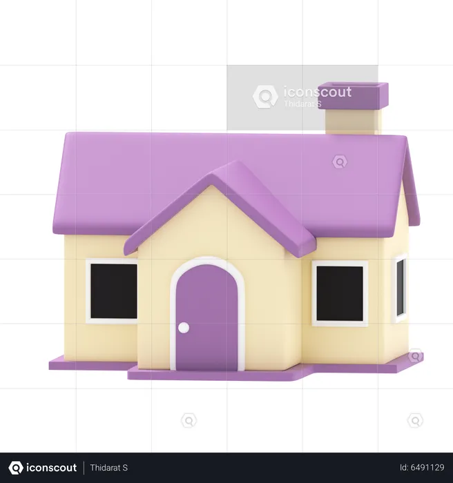 House  3D Icon