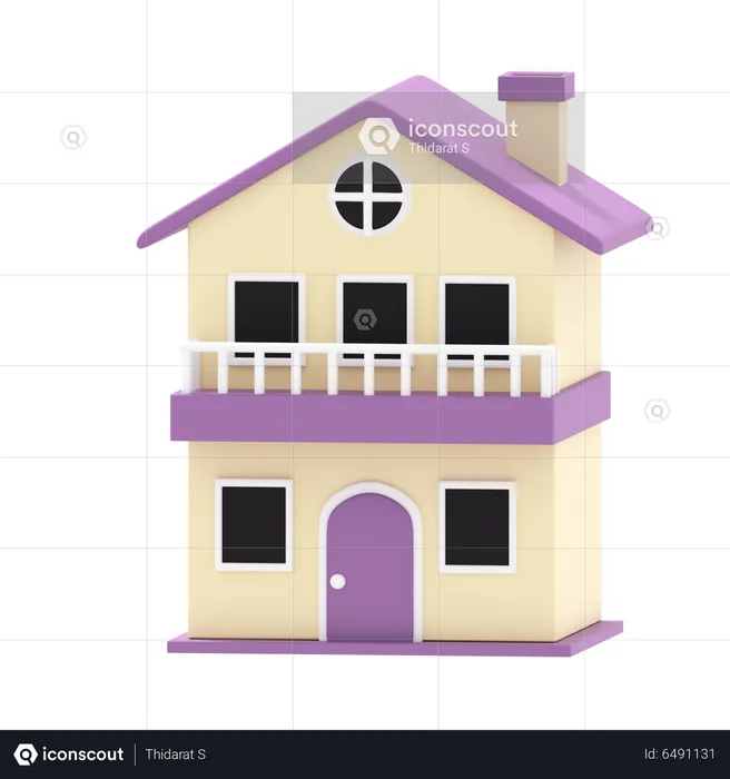 House  3D Icon