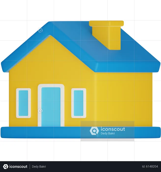 House  3D Icon