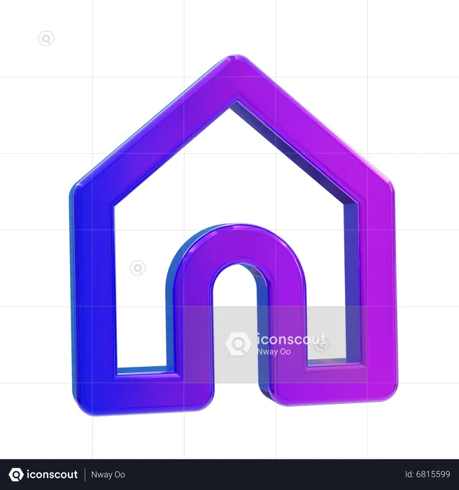 House  3D Icon