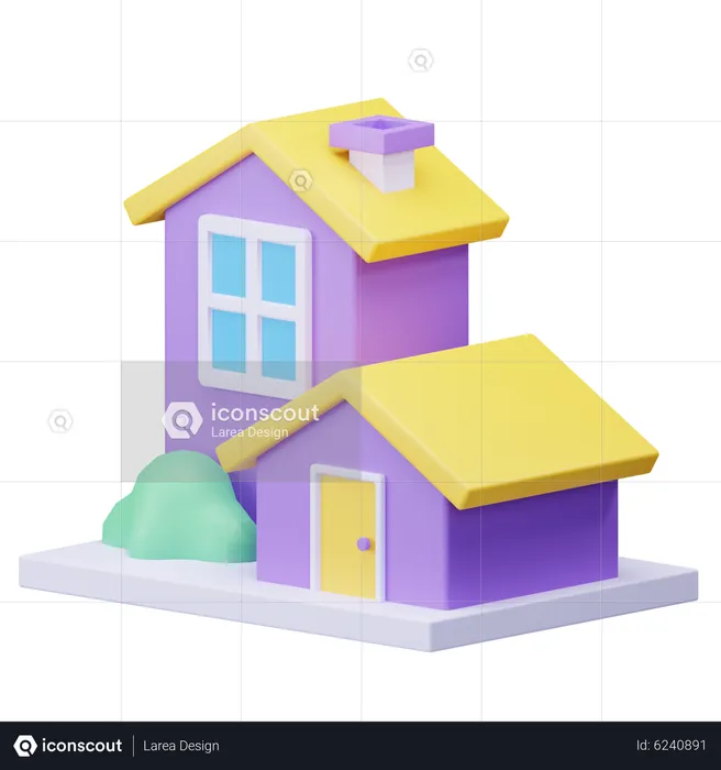 House  3D Icon