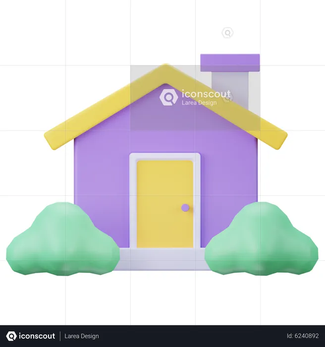 House  3D Icon