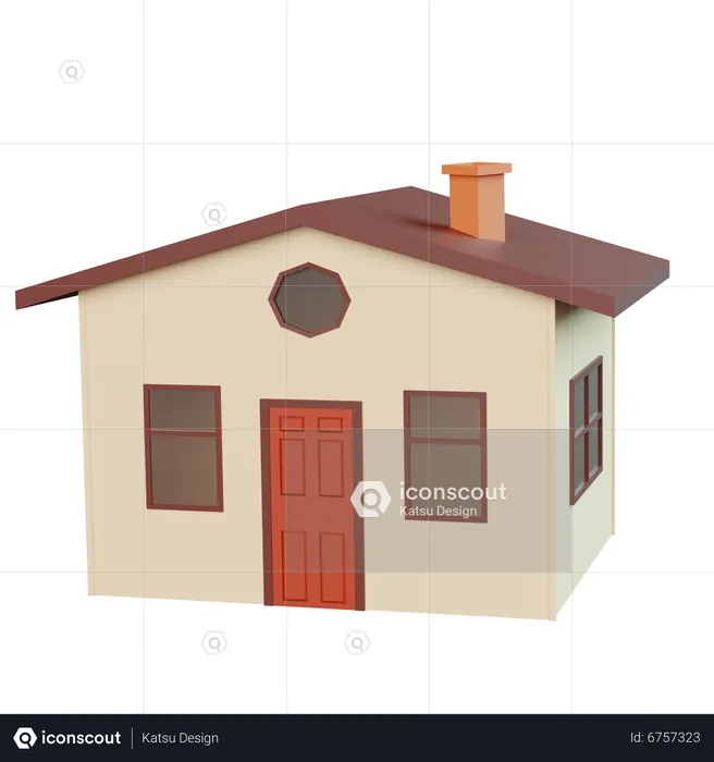 House  3D Icon