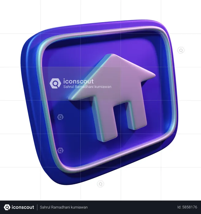 House  3D Icon